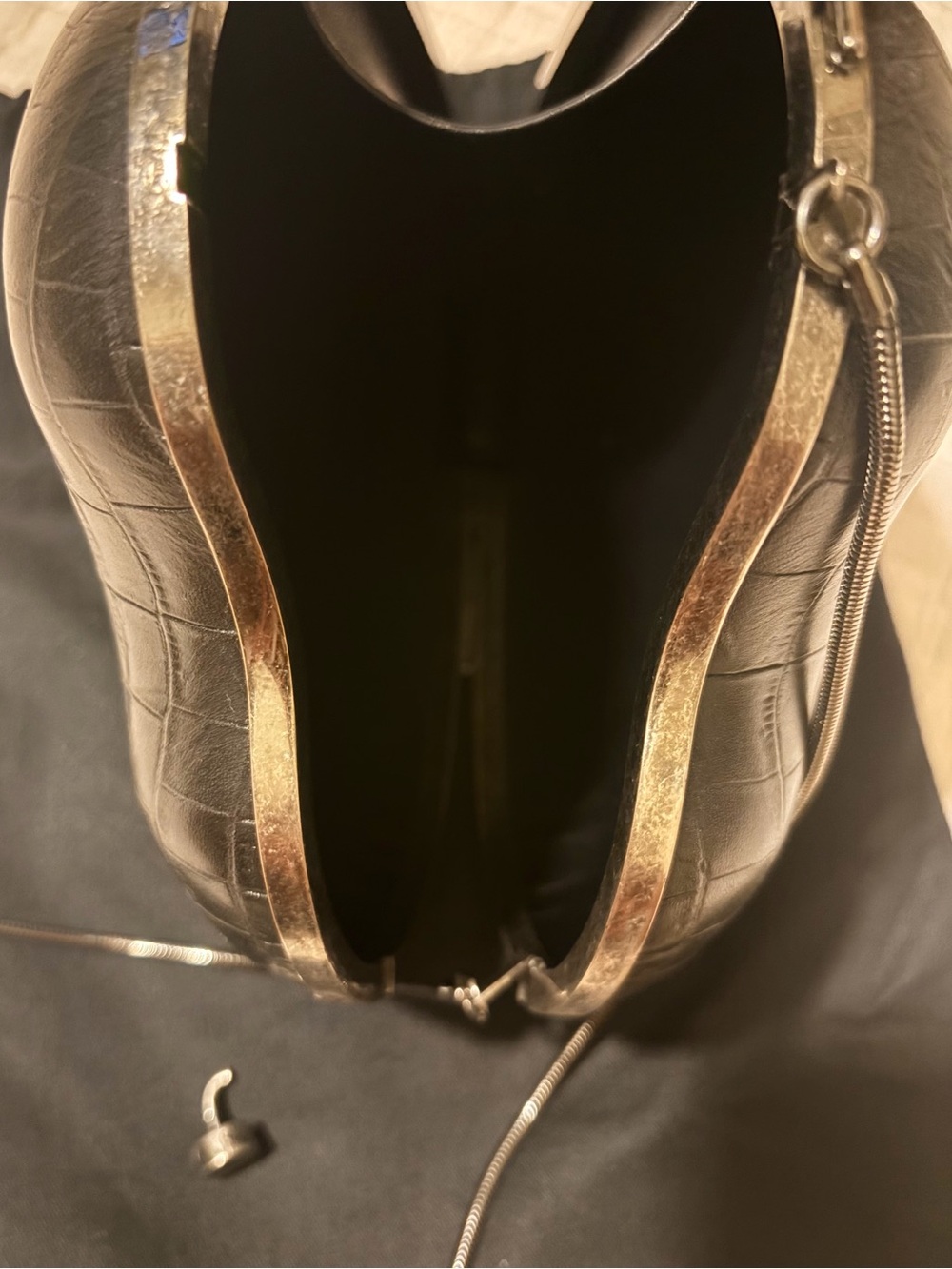 Saint Laurent Embossed Love Box Bag - Picture 3 of 6